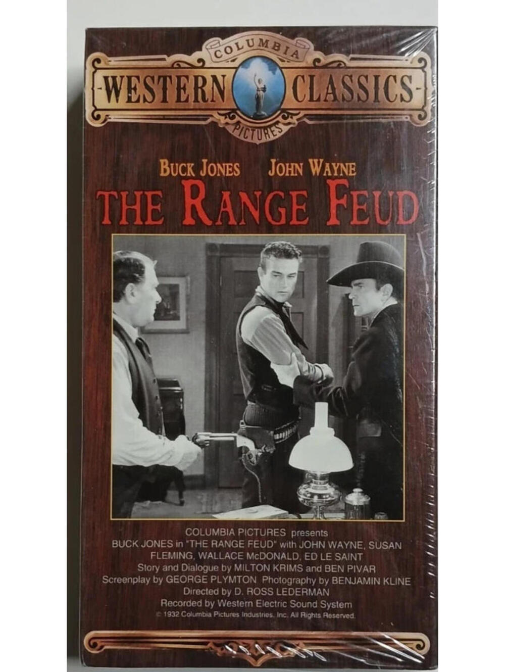 The Range Feud VHS 1992 Action John Wayne Brand New Factory Sealed